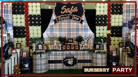 Top 10 burberry theme party ideas and inspiration .